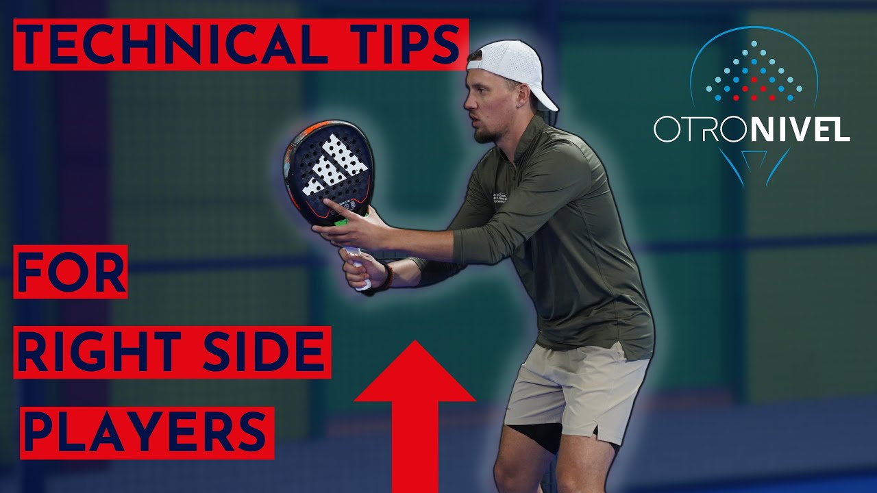Improving padel backhand, volley, and strategy from right side.