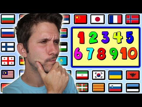 Counting From 1 To 10 In All Languages In The World
