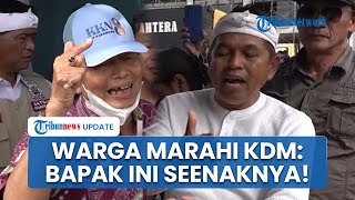 Dedi Mulyadi Adu Mulut dengan Warga saat Penertiban Bangunan di Karawang, Jadi Tontonan Masyarakat