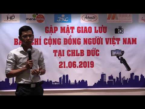 ÔNG PHẠM VĂN THẮNG TRƯỞNG BAN TTXVN TẠI ĐỨC CHIA SẺ