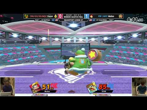 Vapor vs Melee - Winners Quarters - Smashpoint #7: HDR Singles