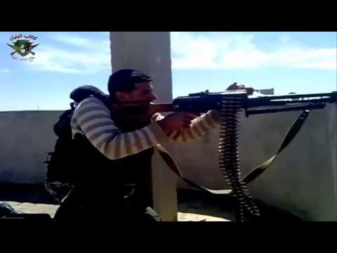 اشتباكات بين كتائب البنيان  وقوات النظام في داعل خلال تحرير حاجز العميد