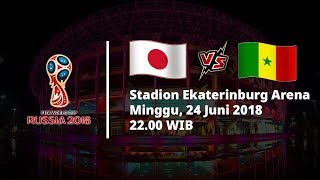 Jadwal Live Trans TV Pertandingan Piala Dunia 2018 Jepang Vs Senegal Pukul 22.00 WIB