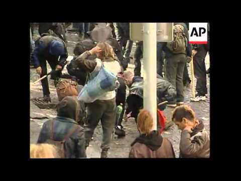 CZECH REPUBLIC: IMF/WORLD BANK SUMMIT & PROTESTS WRAP