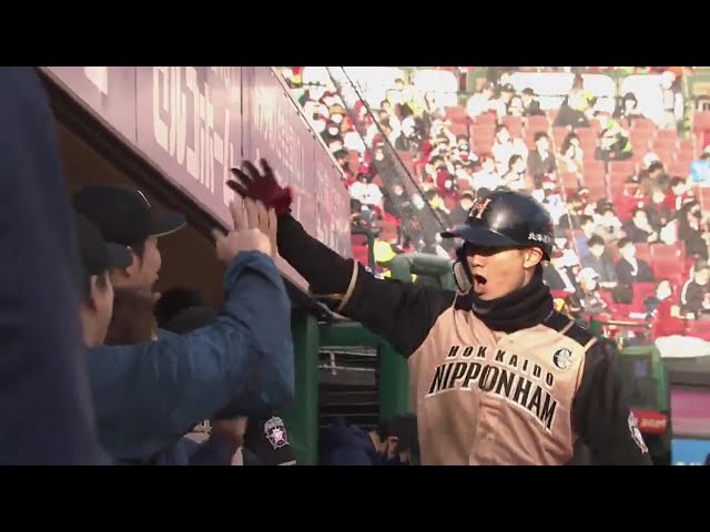 【3回表】ファイターズ・西川 同点のソロホームラン!! 2020/10/24 E-F