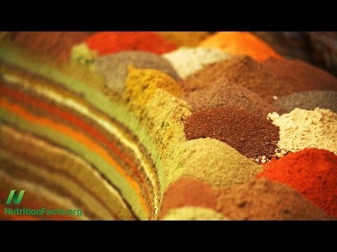 The Anti-inflammatory Effects of Spices Tested