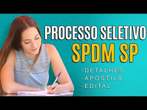 Processo Seletivo SPDM SP 2018 - Edital, Inscrição e Apostilas
