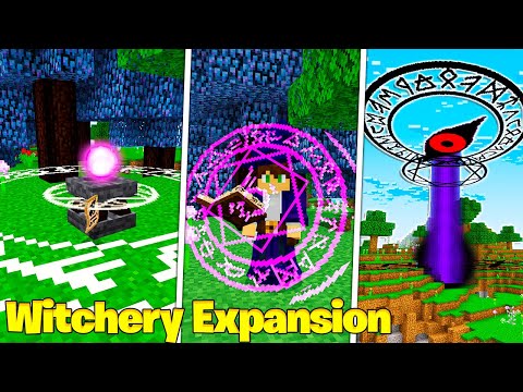 🔥 Witchery Expansion - NEW SUPER ADDON OF MAGIC AND POWERS FOR YOUR MINECRAFT PE 1.19!