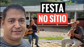 HOJE O DIA NO SÍTIO FOI DIFERENTE! TEVE ATÉ FESTA!
