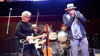 Los Lobos Ronnie Baker Brooks Billy Branch Frank Catalano June 11 2023 Blues Festy Chicago nunupics