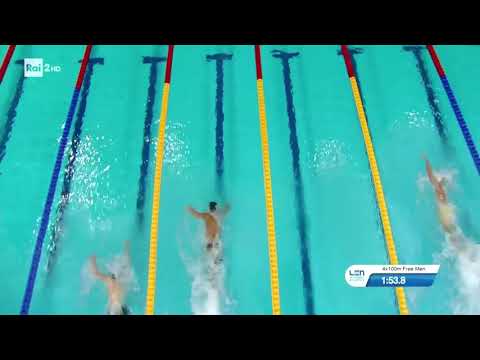 Staffetta 4x100 sl maschile - BRONZO ITALIA - EUROPEI BUDAPEST 2021