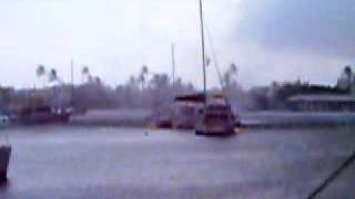 Waterspout in Hope town Harbour Great Abaco Island