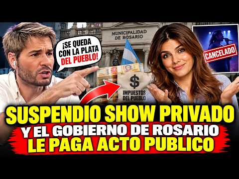 ¡NATALIE PÉREZ SUSPENDIÓ SU SHOW PRIVADO Y SE FUE CON EL ESTADO! 💣 ¡ESCÁNDALO EN ROSARIO!