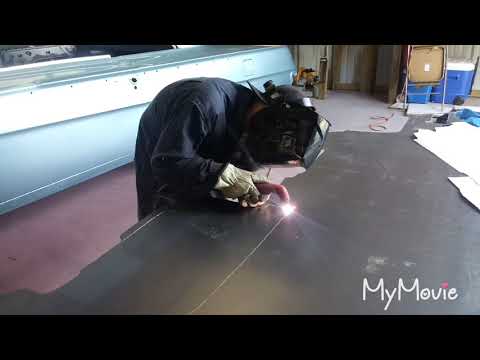 1962 impala firewall shave project!