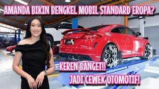Download lagu Amanda Bikin Bengkel Mobil Standard Eropa? Tour Keliling Bengkel, Keren Banget, Jadi Cewek Otomotif! mp3
