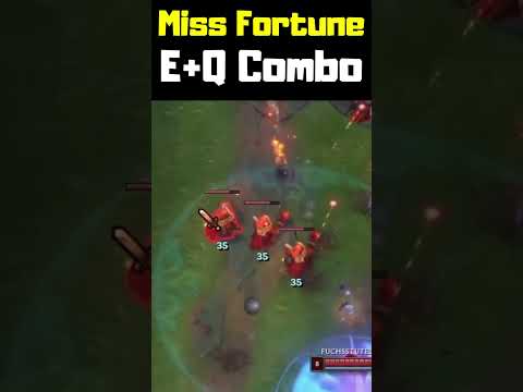 Miss Fortune E+Q Combo - League of Legends #shorts