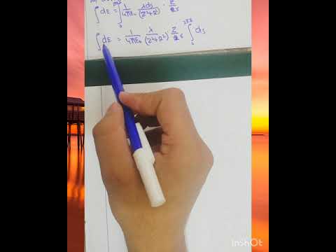 Electric Field due to a line of Charge or Ring of Charge
