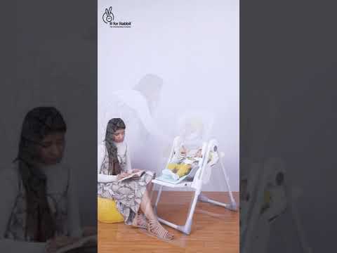 R for Rabbit Marshmallow Lite High Chair For Baby, Newborn Feeding Chair