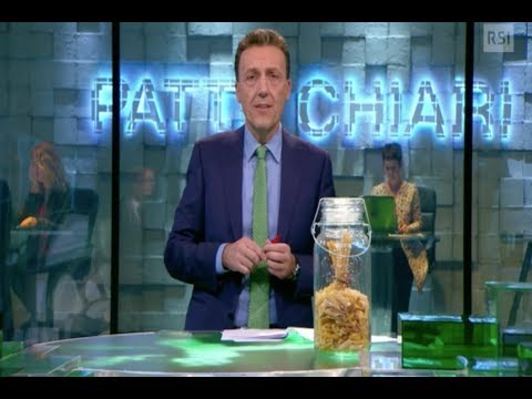 IL TEST DEL SALVAGENTE SULLA PASTA IN ONDA A PATTI CHIARI (RSI)