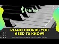 Chords On Piano G Flat Major F Sharp Major