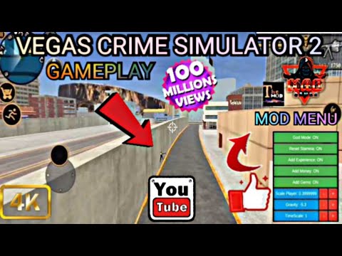 Vegas Crime Simulator 2 Gameplay With Mod Menu