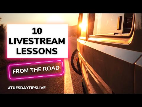 10 Tips For DJ Livestreaming On The Road 🚙 [Tuesday Tips Live]