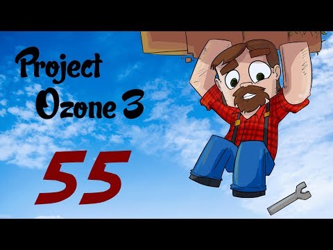 Modded 1.12 Minecraft! Project Ozone 3: Episode 55: Woot Wither Farm!