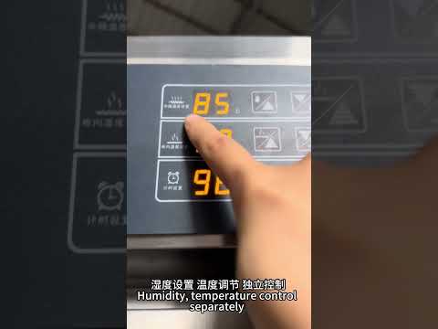 15 TRAY DIGITAL PANEL DOUGH PROOFER INTRODUCTION ZBX