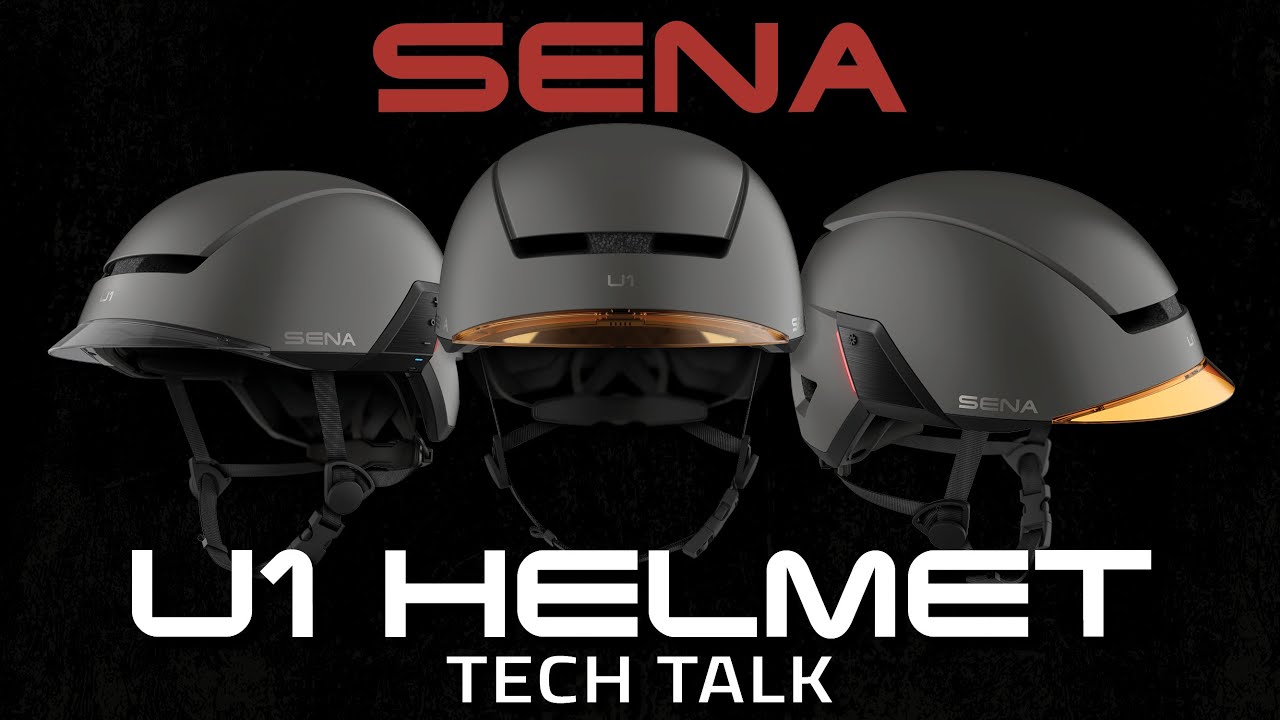 Sena U1 E-Bike Helmet with Integrated Speakers & Microphone