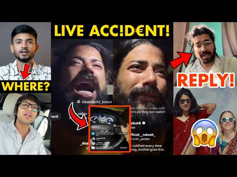 OMG! UK07 Rider LIVE ACC!D€NT….😰,  Live Reply to Kalam Ink, Where is Anurag Dwivedi?, Sourav Joshi