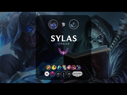 Sylas Jungle vs Karthus - KR Master Patch 13.13