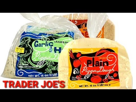 PIZZA With Trader Joe's Ready to Bake PIZZA DOUGH