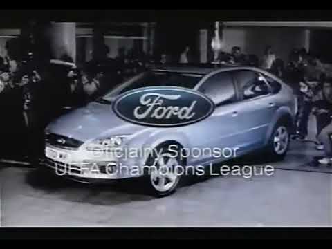 Reklama Ford Focus II Sponsor Ligi Mistrzów 2005 Polska