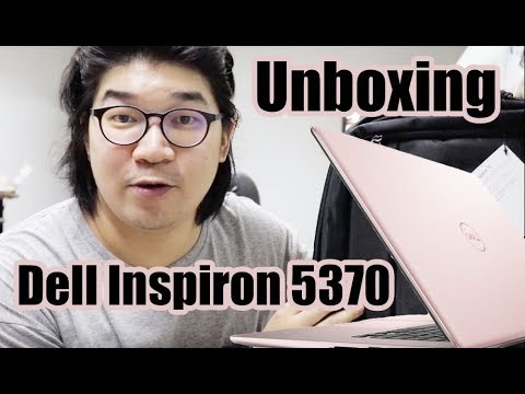 Unboxing แกะกล่อง Dell Inspiron 5370-W566851004PTHW10 (Pink)