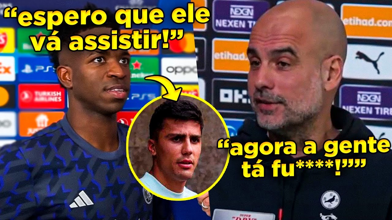 🔥VINICIUS JR. JÁ TÁ PREPARANDO A VINGANÇA!! REAL PEGA CITY NA CHAMPIONS E MÍDIA REAGE!!