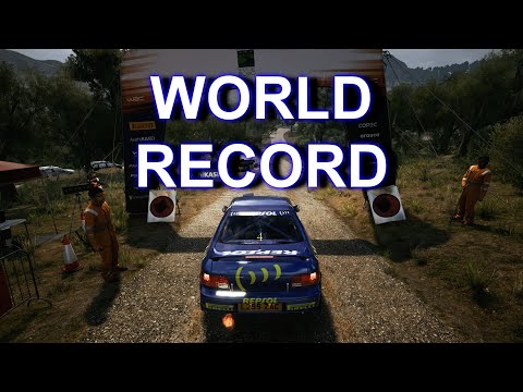WORLD RECORD, EA SPORTS WRC (Bio Bio Rally Chile) YUMBEL RALLY ,GROUP A