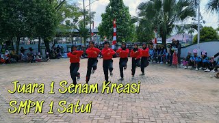 Download lagu Juara 1 Senam Kreasi TAMANG PUNG KISAH by SMPN 1 SATUI Tingkat SMP Kecamatan Satui | 2024 mp3