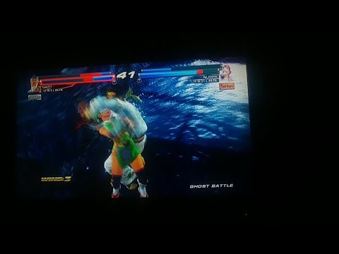 Tekken Tag Tournament 2 Wang Neckslam Throw on Kunimitsu Ryona