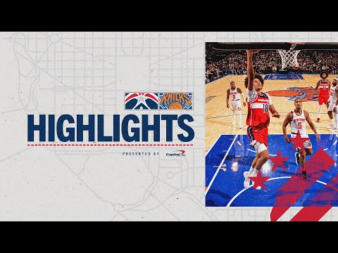 Highlights: Washington Wizards @ New York Knicks | 10.13.25