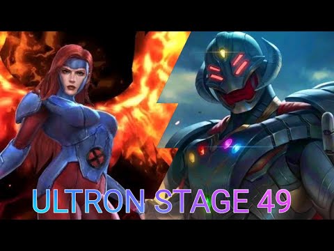 WBL Ultron Stage 49 | T4 Jean Grey ( X-Men Red Uni) | Ctp of Mighty Rage |  - Marvel Future Fight