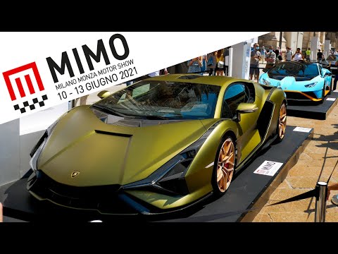 Lamborghini Huracan STO & Lamborghini Sian - Milano Monza Motor Show MIMO 2021