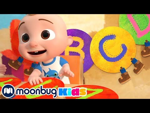 The ABC Song - Sing Along | @Cocomelon - Nursery Rhymes | Moonbug Literacy