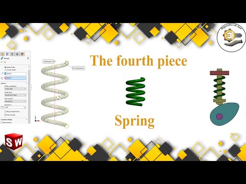 Mastering Motion Analysis in SolidWorks | Cam Spring Design - Part 4