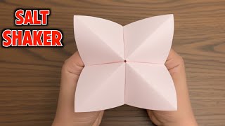 How to Make an Original Salt Shaker | Creative Paper Craft.