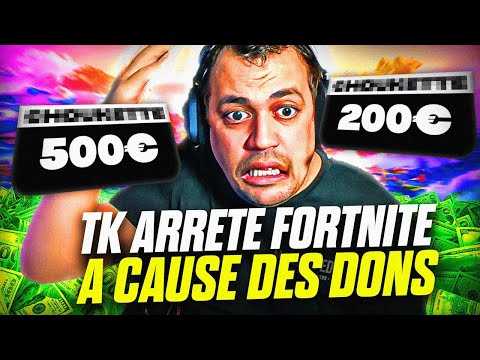 TK STOP FORTNITE BECAUSE OF TROLLING DONATIONS 🤣 IT'S GOING TOO FAR 🤬 - BESTOF THEKAIRI78