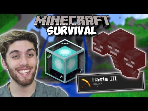 Farzy - EASY Ways To Get A BEACON In Survival Minecraft!!! - Minecraft Survival [Ep 237]