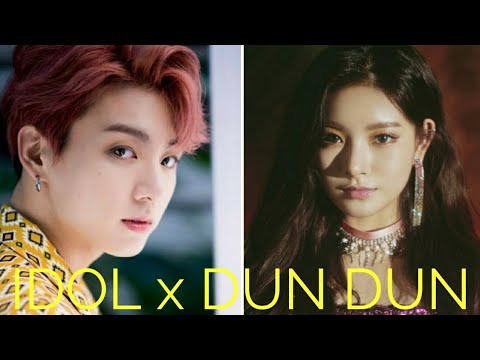 BTS x EVERGLOW IDOL and DUN DUN MASHUP