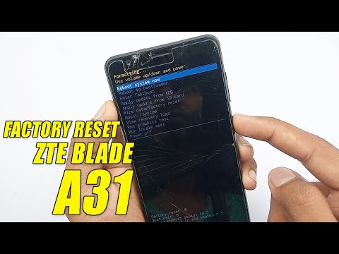 How To Reset ZTE Blade A31 Mobile