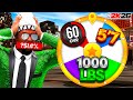 WHEEL OF WORST BUILDS In NBA 2K26 WASTED 500K VC HARDEST CHALLENGE IN THE NBA2K26 PARK