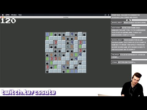 MINESWEEPER FROM SCRATCH (PART 1) - CS50 on Twitch, EP. 27